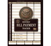 Simple Monthly Bill Payment Tracker: Large Print (8.5 x 11) - Undated 4-Year Budget Planner, Expense Tracker & Bill Checklist - Easy Debt Log & Financial Organizer