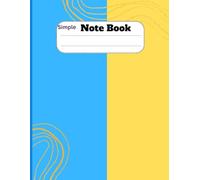 Simple Note Book: Rules Composition Note Book
