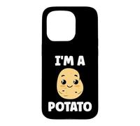 Simple patates drôle Humour I'm a Potato Coque pour iPhone 15 Pro