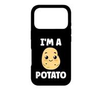 Simple patates drôle Humour I'm a Potato Coque pour iPhone 17 Pro
