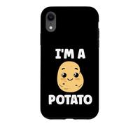 Simple patates drôle Humour I'm a Potato Coque pour iPhone XR
