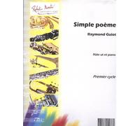 Simple poeme --- flute et piano