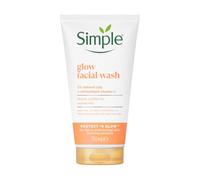 Simple Protect 'N' Glow Express Glow Clay Polish Cleanser laisse la peau naturellement éclatante pour un soin expert du visage 150 ml