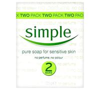 Simple Pure Soap for Sensitive Skin Twin Pack