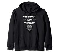Simple Quote Family Tree Therapy Genealogy Sweat à Capuche