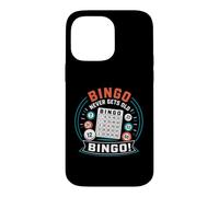 Simple Quote Game Lover Lucky Bingo Never Gets Old Coque pour iPhone 14 Pro Max