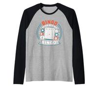 Simple Quote Game Lover Lucky Bingo Never Gets Old Manche Raglan