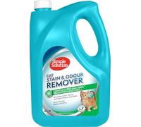 Simple Solution Anti-odeurs et Taches, Nettoyant enzymatique avec Pouvoir nettoyant Pro-bactérien - 4 litres