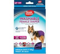 Simple Solution Couche Lavable Pour Chien - Taille Moyenne - 92009