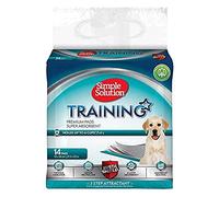 Simple Solution Coussinets de Dressage pour Chiens et Chiots de qualité supérieure - Lot de 14 Blanc