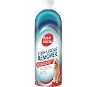 Simple Solution - Détachant et désodorisant pour chiens - Nettoyant enzymatique avec pouvoir nettoyant pro-bactérien - 1 Litre