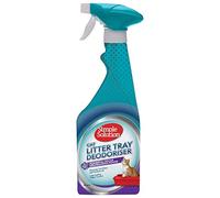 Simple Solution Eliminateur d'odeurs de litière pour Chats avec Nettoyage enzymatique, 500 ML