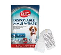 Simple Solution Enveloppe jetable pour chien mâle, petite - paquet de 12
