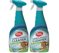 Simple Solution Nettoyant antibactérien naturel pour cage et clapier - 500 ml (Lot de 2)