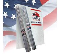 Simple Solution Now Lot de 20 tiges de soudage en aluminium fabriquées aux États-Unis - Rend votre réparation plus solide que le métal parent à chaque fois