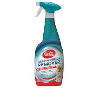 Simple Solution Spray Détachant et Anti-Odeurs Chiens 750ml | Nettoyant enzymatique contre urine, selles, vomi. Élimine les salissures biologiques en 15 min.