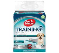 Simple Solution Tapis d'apprentissage absorbants pour chiens - 56 tapis | Pour l'apprentissage des chiots, l'incontinence, les cages, sous les gamelles, les voyages et chiens âgés