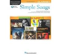 Simple Songs: Clarinet (Hal Leonard Instrumental Play-Along) (Includes Online Access Code) - [Version Originale] Inconnu (Auteur)