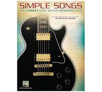 Simple Songs: The Easiest Easy Guitar Songbook Ever - Guitar Tab Book With 50 Pop Songs - Guitar Lesson Book Including Chords And Lyrics - Guitar Music Book For Beginners And Advanced Players
