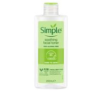 2 x tonique visage apaisant simple, type pour la peau, avec vitamine B5 pour ...
