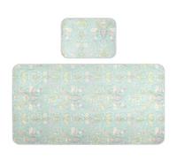 Simple Spring Flowers Matelas rafraîchissant pour bébé 71,1 x 132,1 cm Surmatelas respirant pour bébé et tout-petit