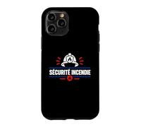 Simple SSIAP Agent Prévention Pompier Sécurité Incendie Coque pour iPhone 11 Pro