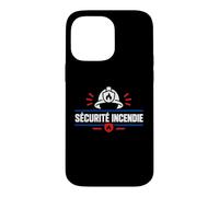 Simple SSIAP Agent Prévention Pompier Sécurité Incendie Coque pour iPhone 14 Pro Max