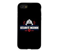 Simple SSIAP Agent Prévention Pompier Sécurité Incendie Coque pour iPhone SE (2020) / 7/8