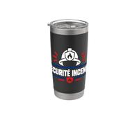Simple SSIAP Agent Prévention Pompier Sécurité Incendie Gobelet isotherme en acier inoxydable double paroi