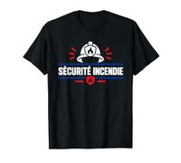 Simple SSIAP Agent Prévention Pompier Sécurité Incendie T-Shirt