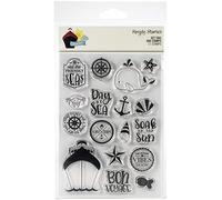 SIMPLE STORIES CRUISIN STAMPS SET SEIL, Taille unique