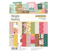 Simple Stories Double-Sided Paper Pad 6"X8" 24/Pkg-Noteworthy