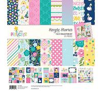 Simple Stories Kit de création de papier Multicolore Grand format