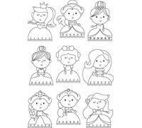 Simple Stories Tampons transparents, photopolymère, moyen