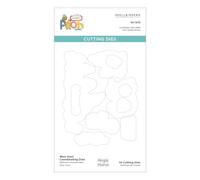 Simple Stories Woo Hoo! Matrices de découpe gravées assorties pour timbres coordonnés de la collection d'anniversaire The Say Cheese Classic Pooh