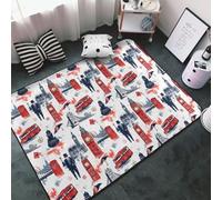 Simple Street Art - Tapis imprimé art de rue pour salon, chambre à coucher, tapis doux lavable 9,1 x 152,4 cm, tapis antidérapant pour décoration de chambre à coucher, esthétique 152,4 x 99,1 cm