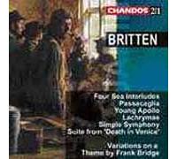 Simple Symph. & Otherrs Oechestral Works Int. & Orch. Divers