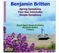 Pears, Britten, Ayo – Simple Symphony, Spring Symphony, Four Sea Interludes – Alto