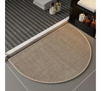 Simple Tapis Décoratif, Tapis Salle de Bain Antiderapant Doux, Absorbant l'eau, Cuisine, Séchage Rapide Lavable，Tapis d'alimentation(D,60x90cm)