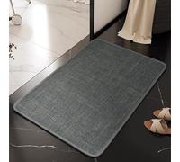 Simple Tapis Décoratif, Tapis Salle de Bain Antiderapant Doux, Absorbant l'eau, Cuisine, Séchage Rapide Lavable，Tapis d'alimentation(C,60x90cm)