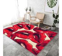 Simple Viking Tapis extra large lavable, doux au toucher et à poils courts, antidérapant, ne perd pas ses poils, pour salon, salle à manger, chambre à coucher, bureau - 160 x 230 cm