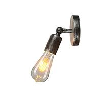 Simple Wall Light E27 Single Head European Antique Wall Lamp Bracket Light Suction Wall Lamp Bedside Lamp Wall Sconce Staircase Corridor Iron Bar Aisle Lights LED Wall La
