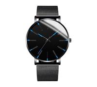 Simple Watch Men - Wrist Luxury Mens Sports | Montres décontractées à la mode avec bracelet pour exercice, montre à quartz analogique étanche ensemble cadeau de course à pied lumineux