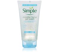 Simple Water Boost Lot de 6 gels nettoyants micellaires pour le visage 150 ml