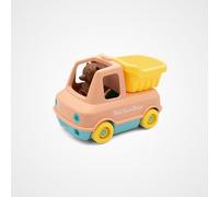 Simple x Petit Ours Brun - Camion Benne de Petit Ours Brun - Véhicule avec échelle - Jouet d’éveil - Écoresponsable - Plastique recyclé - Fabriqué en France - 100% Recyclable - 1-4 Ans (Pêche)