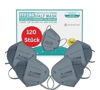 Simplecase Lot de 120 masques FFP2 certifiés par l'organisme officiellement nommé 0598