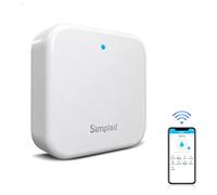Simpled Passerelle WiFi pour contrôle à distance des serrures de porte intelligentes, hub compatible avec Alexa Voice Control, Google Home - TTLock Bridging Hub