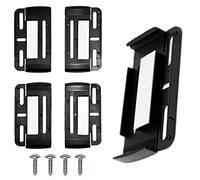 SimpleFix KZH-SW Support de Plaque d'immatriculation sans Cadre Noir Longueur Variable 40 42 44 46 48 52