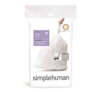 Sacs poubelle Q Simplehuman - 50 L 1 paquet x 20