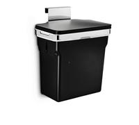 simplehuman Armoire Poubelle, cadre en acier résistant - 9,5x9,5x62 cm ; CW1643